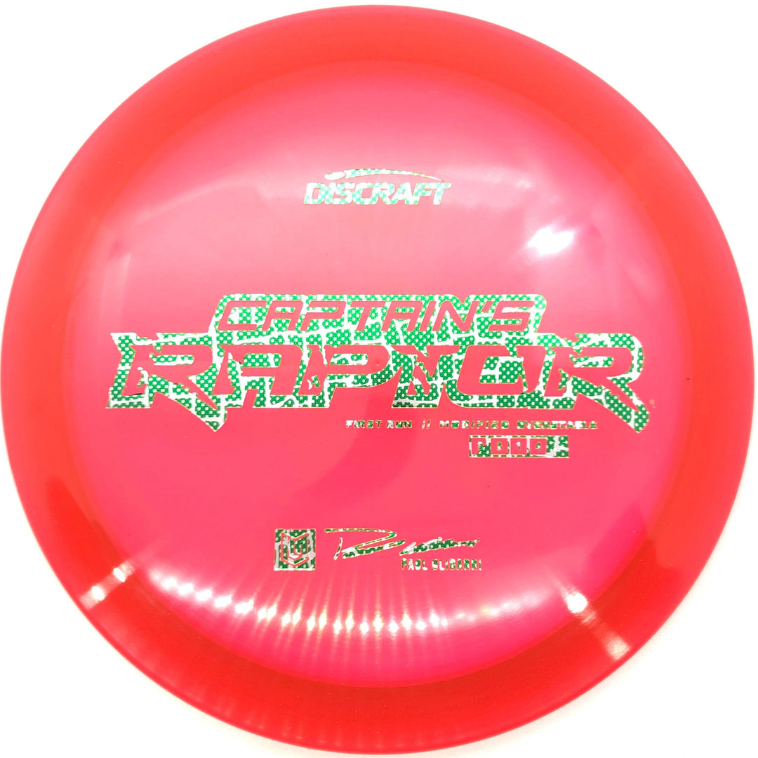 Discraft First Run Captain's Raptor - Breaking Aces