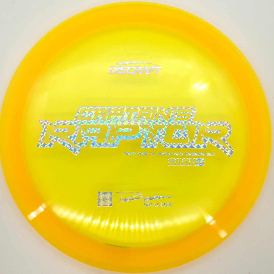 Discraft First Run Captain's Raptor - Breaking Aces