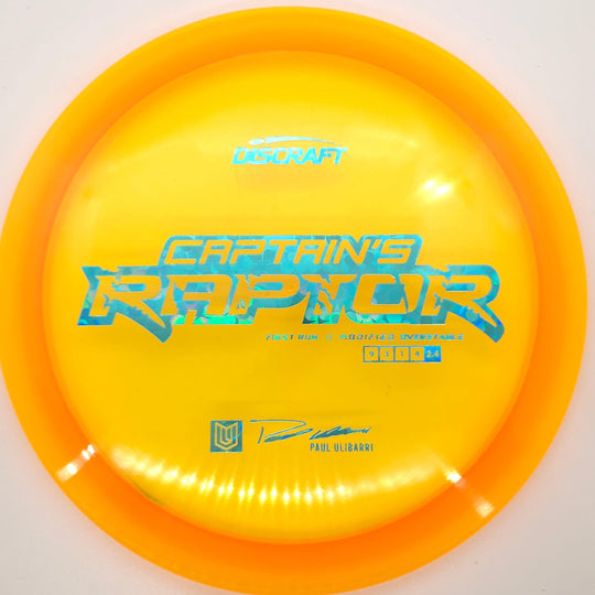 Discraft First Run Captain's Raptor - Breaking Aces