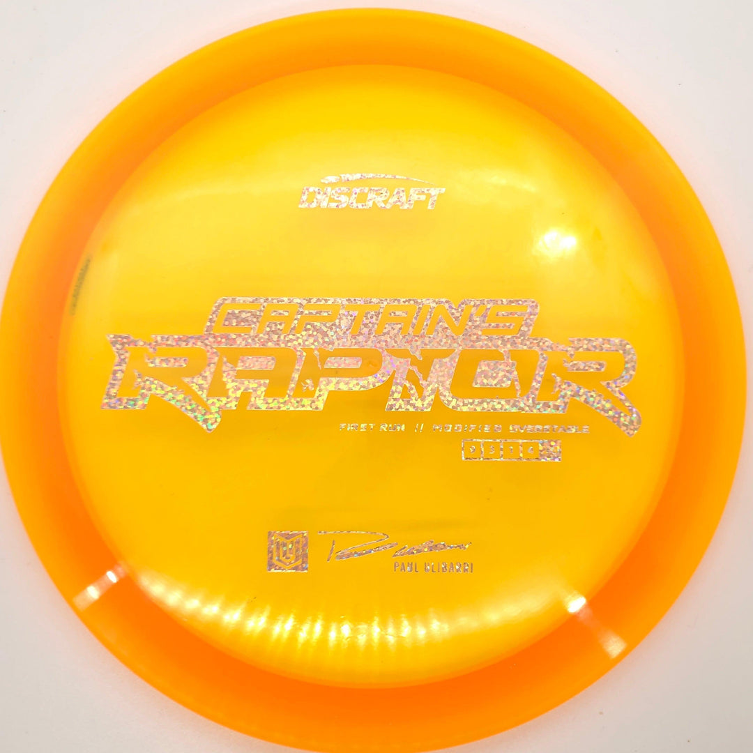 Discraft First Run Captain's Raptor - Breaking Aces