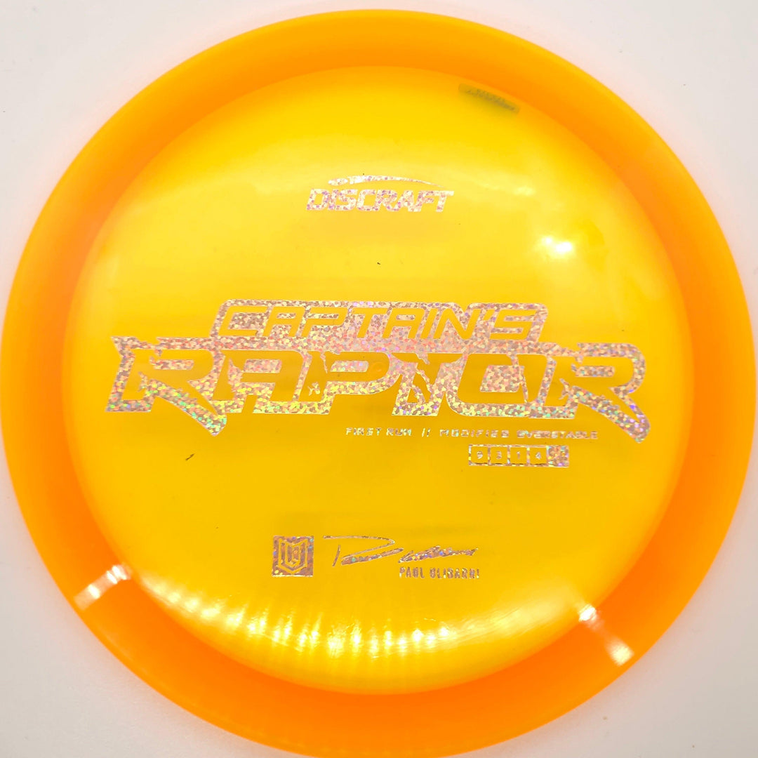 Discraft First Run Captain's Raptor - Breaking Aces