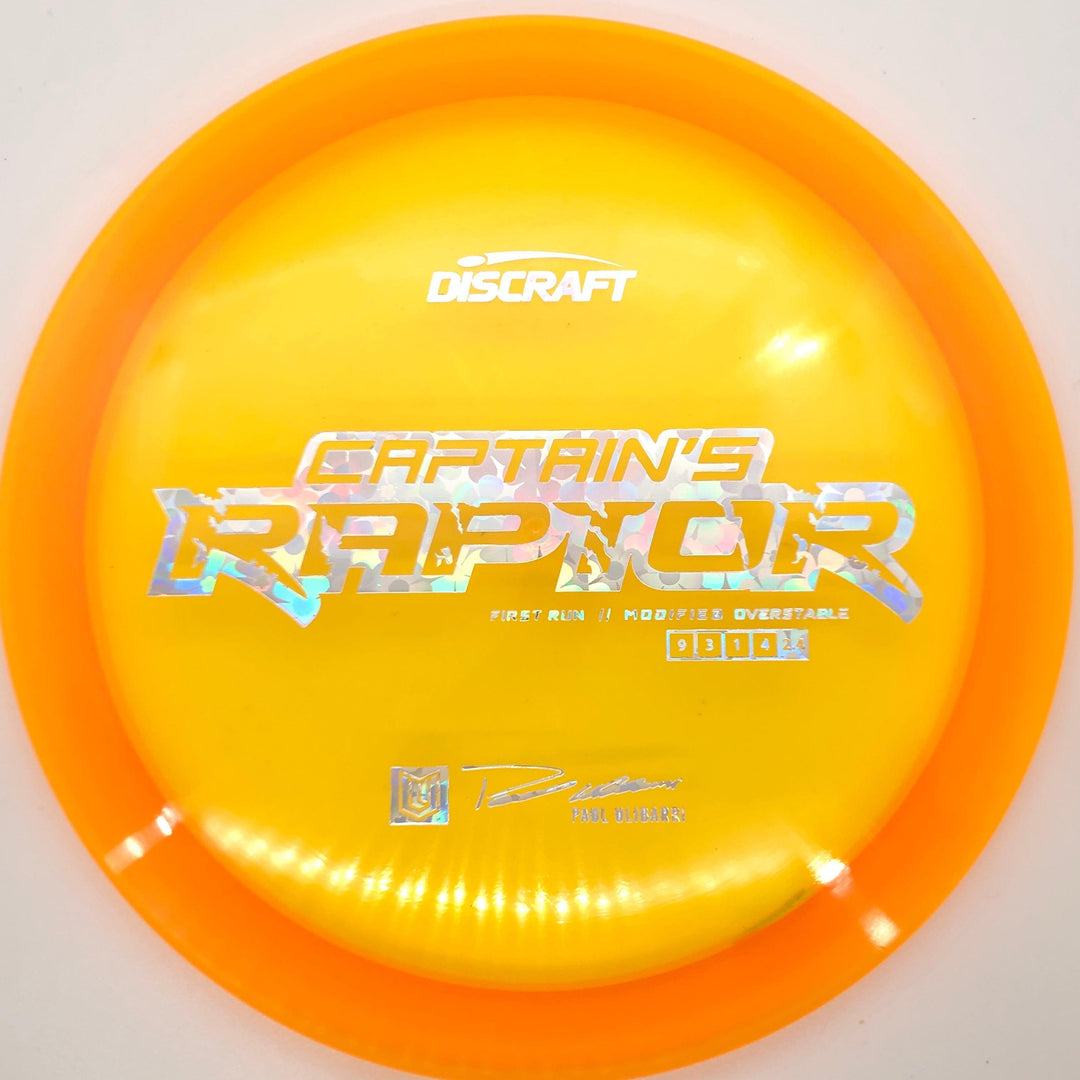 Discraft First Run Captain's Raptor - Breaking Aces