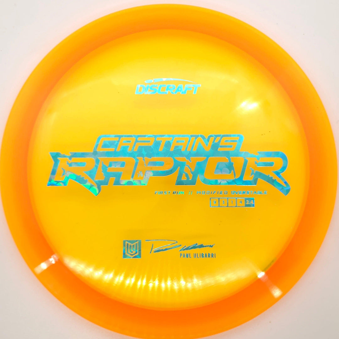 Discraft First Run Captain's Raptor - Breaking Aces