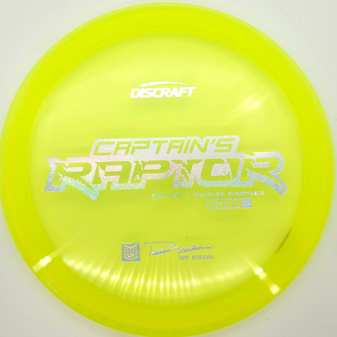 Discraft First Run Captain's Raptor - Breaking Aces