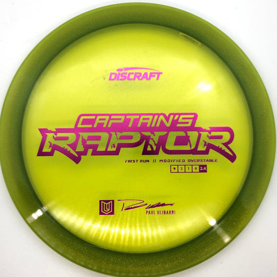 Discraft First Run Captain's Raptor - Breaking Aces