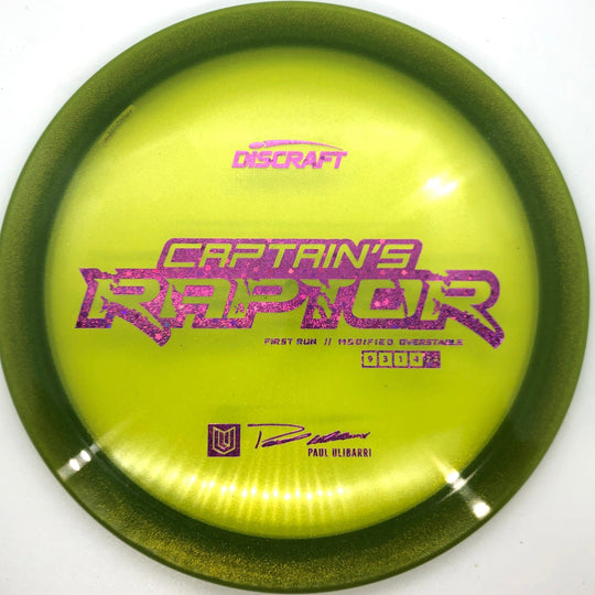 Discraft First Run Captain's Raptor - Breaking Aces