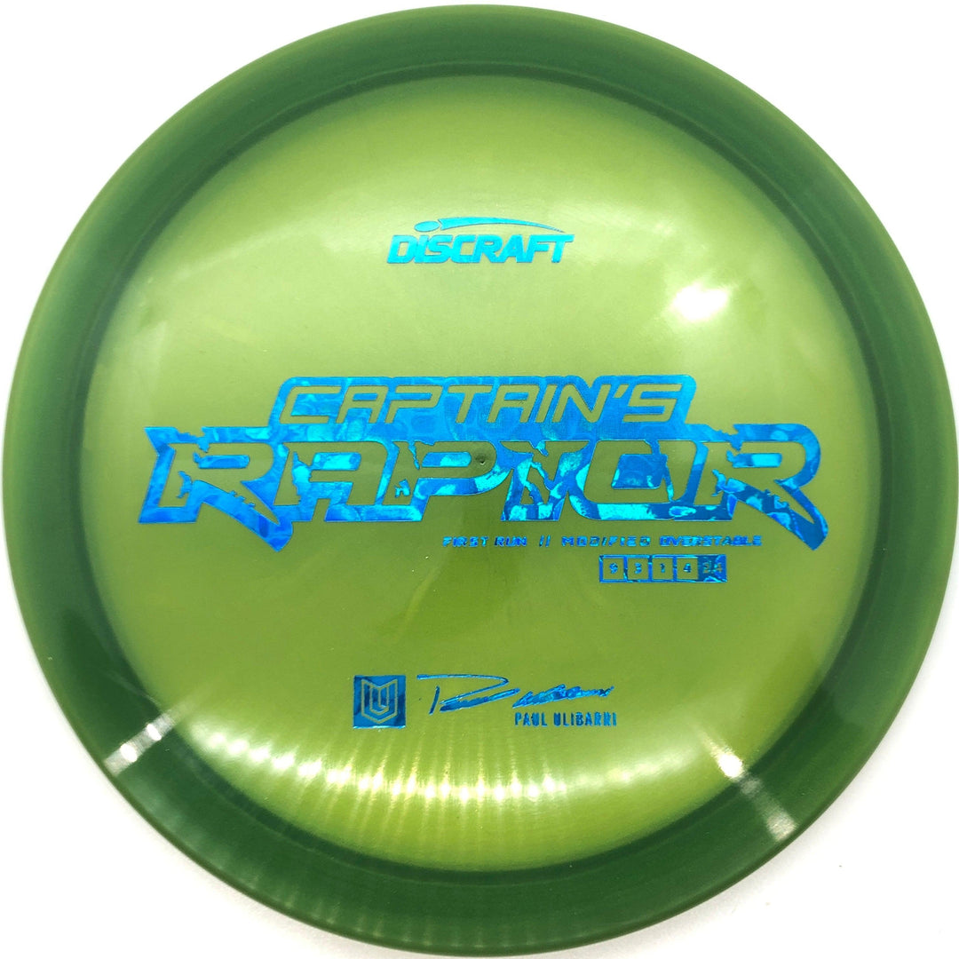 Discraft First Run Captain's Raptor - Breaking Aces