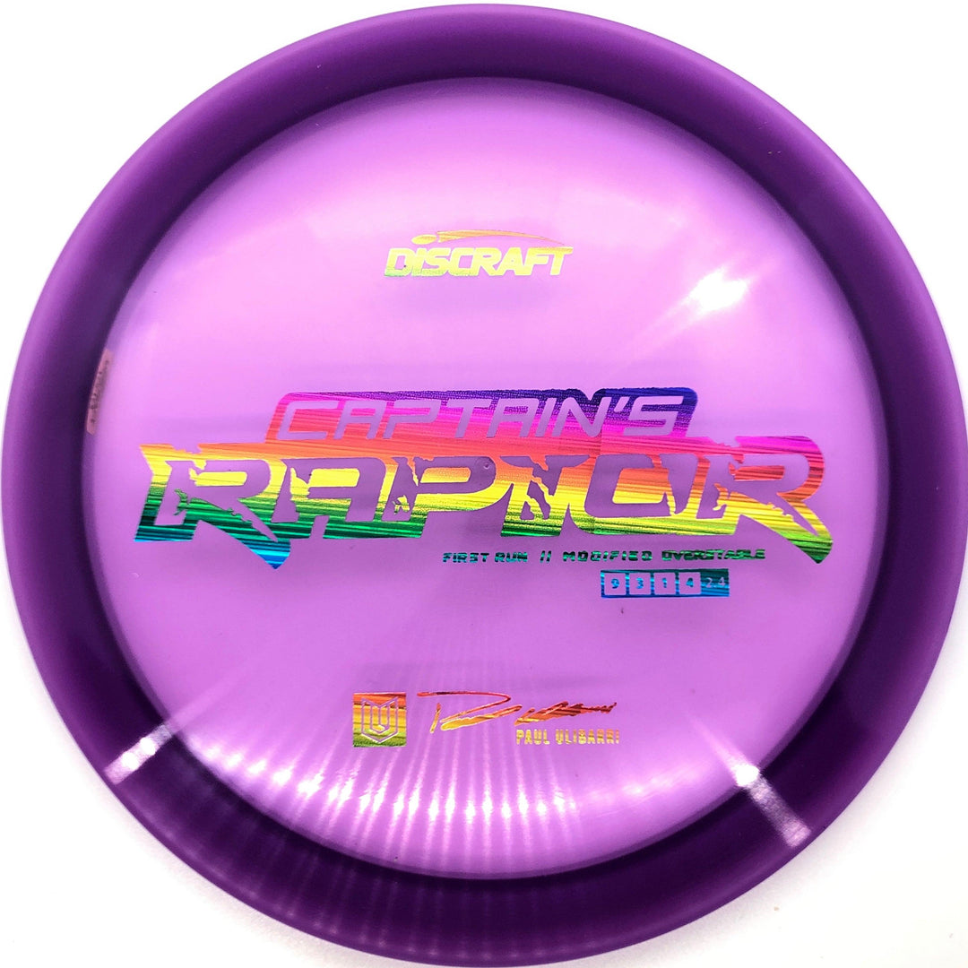 Discraft First Run Captain's Raptor - Breaking Aces