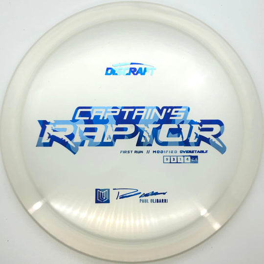 Discraft First Run Captain's Raptor - Breaking Aces