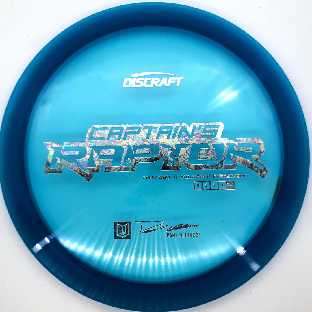 Discraft First Run Captain's Raptor - Breaking Aces