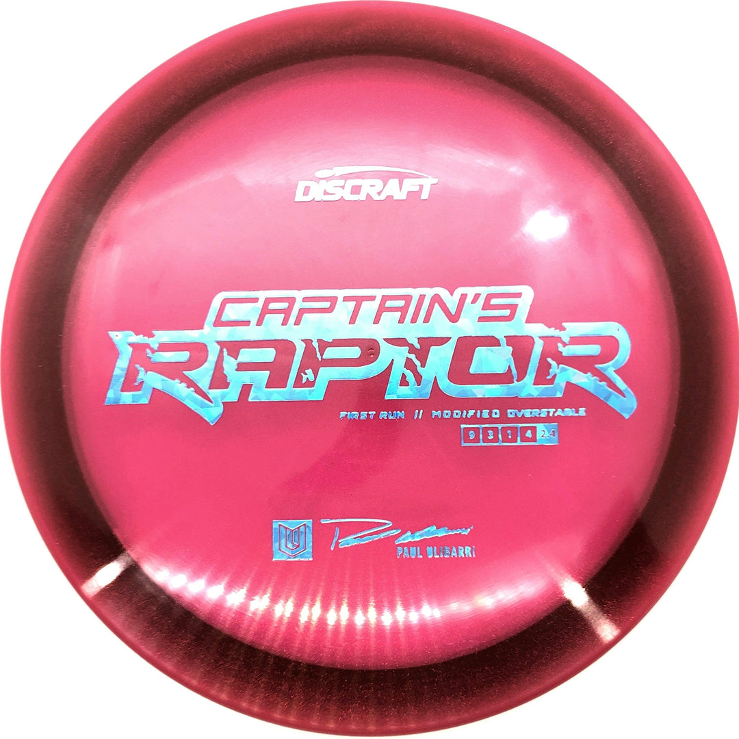 Discraft First Run Captain's Raptor - Breaking Aces