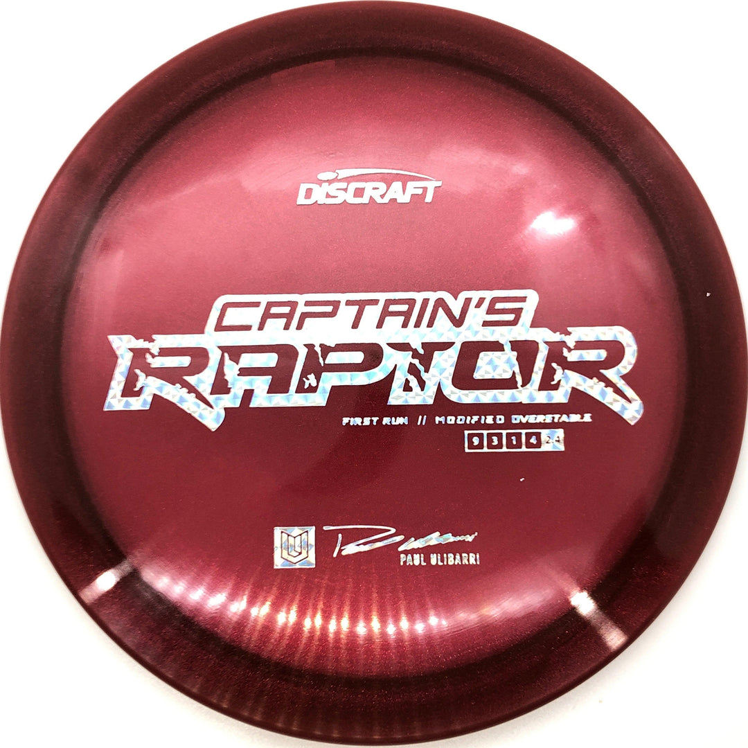 Discraft First Run Captain's Raptor - Breaking Aces