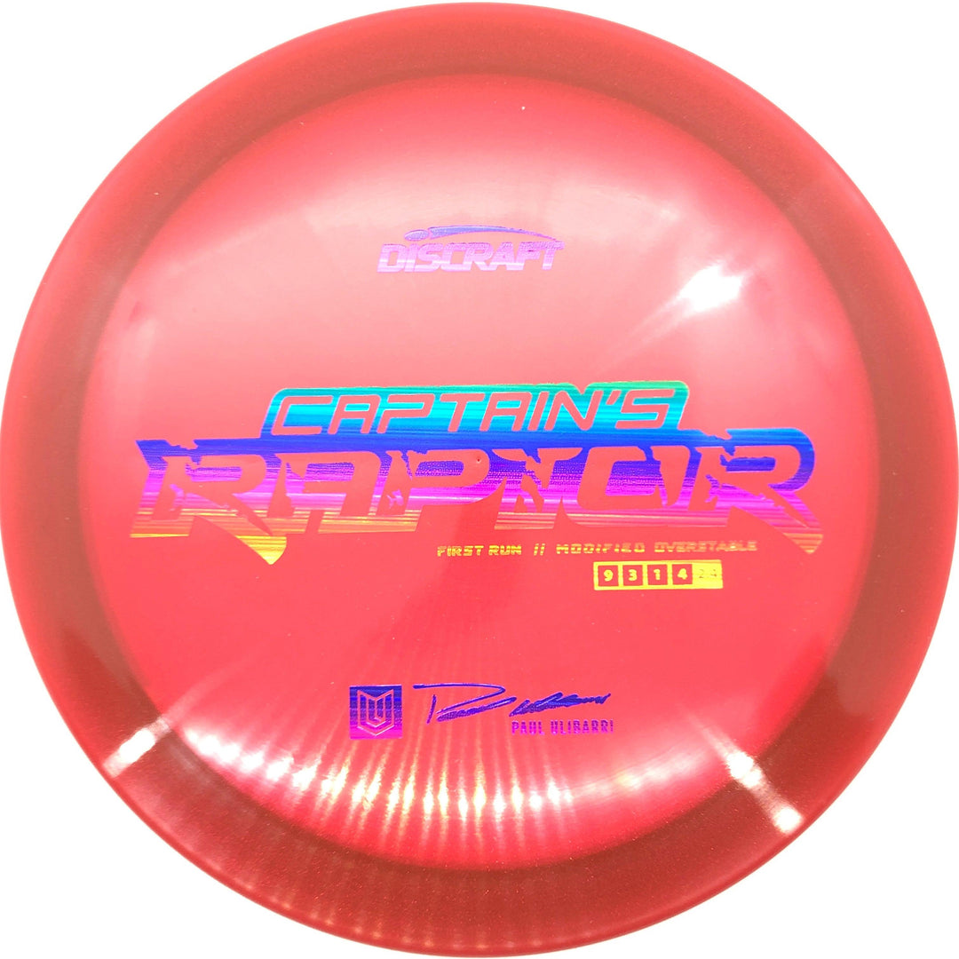 Discraft First Run Captain's Raptor - Breaking Aces