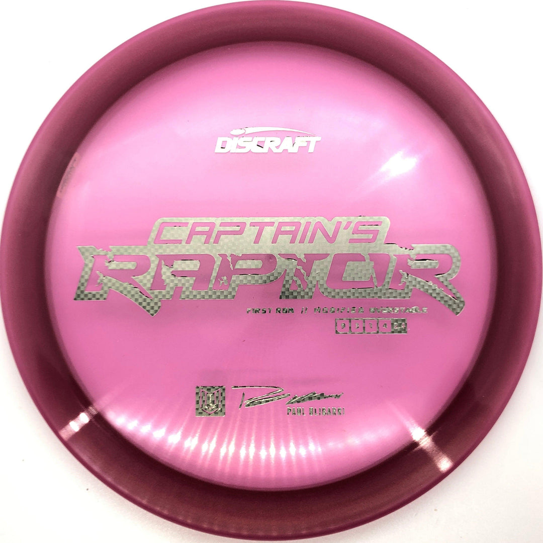 Discraft First Run Captain's Raptor - Breaking Aces