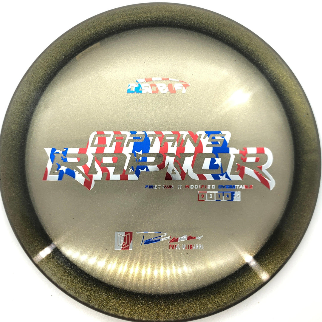 Discraft First Run Captain's Raptor - Breaking Aces