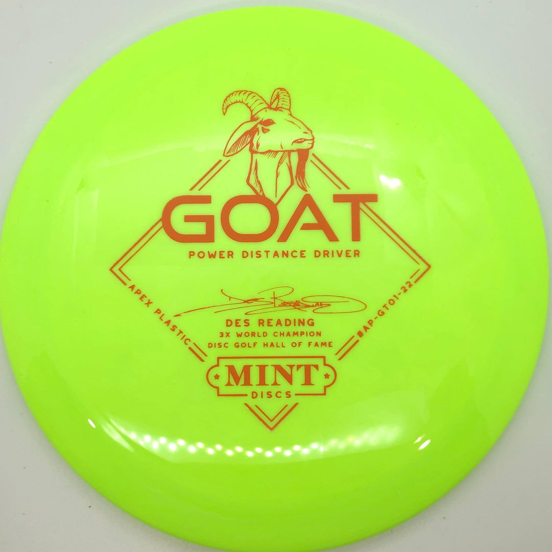 Mint Discs Apex Des Reading GOAT - Breaking Aces