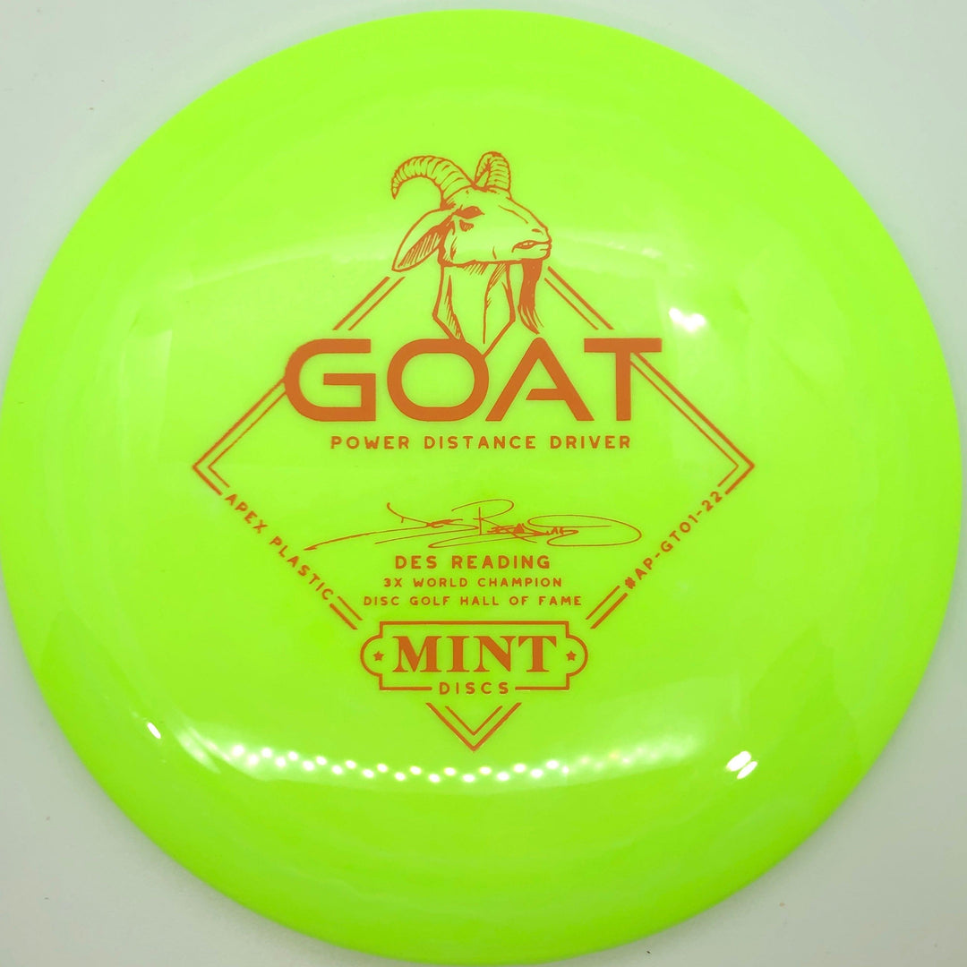 Mint Discs Apex Des Reading GOAT - Breaking Aces