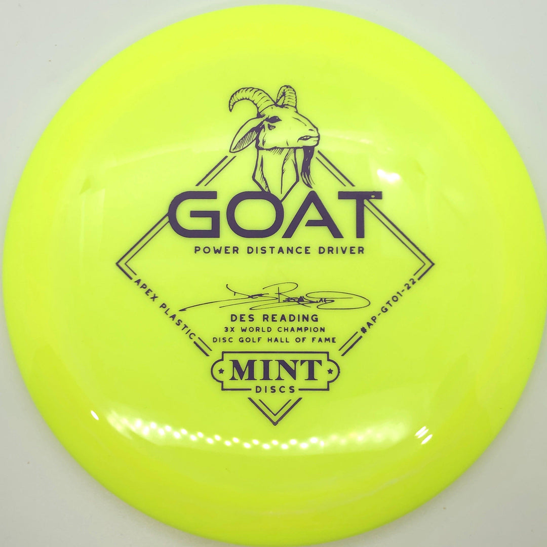 Mint Discs Apex Des Reading GOAT - Breaking Aces