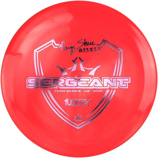 Dynamic Discs Fuzion-X Sergeant - Paige Shue Team Series - Breaking Aces