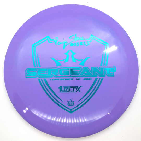 Dynamic Discs Fuzion-X Sergeant - Paige Shue Team Series - Breaking Aces